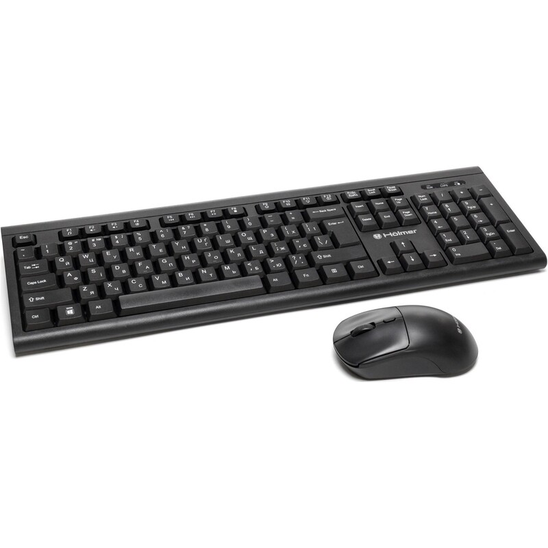 Комплект (клавіатура, миша) бездротовий Holmer SW-01 Wireless UA Black