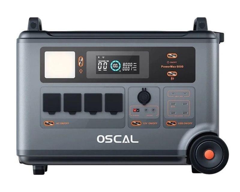 Зарядна станція Oscal PowerMax 6000