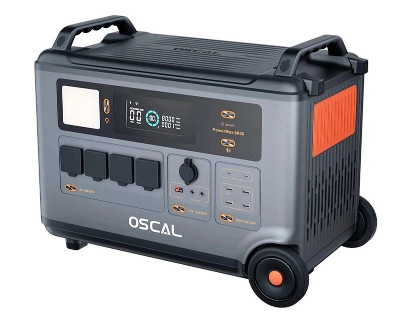 Зарядна станція Oscal PowerMax 6000
