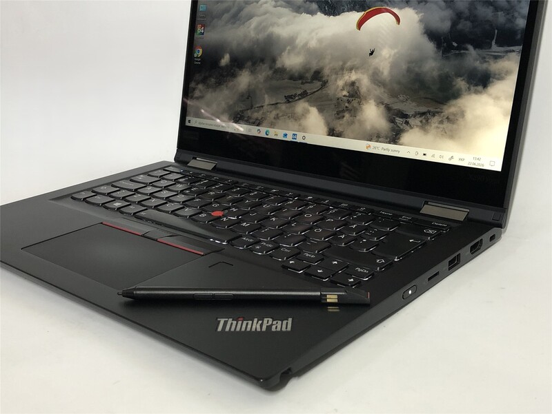 Ноутбук Lenovo ThinkPad X390 Yoga / 13.3" FullHD IPS Touch / i5-8265U / 8GB / 256GB SSD / Win10 / Backlight / сканер отпечатка - Б/у