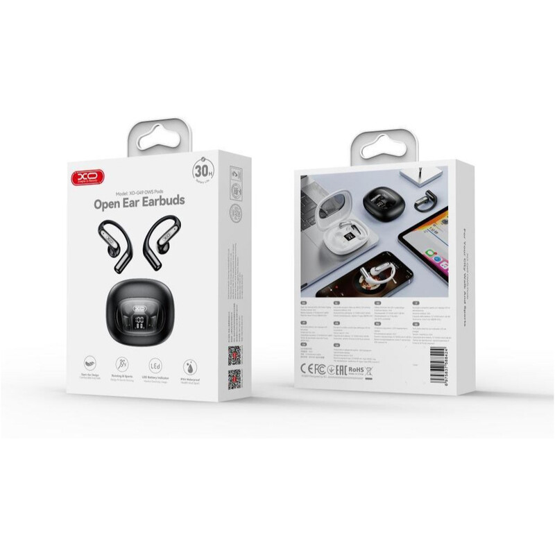 Bluetooth-гарнитура XO G49 Black (XO-G49-BK)