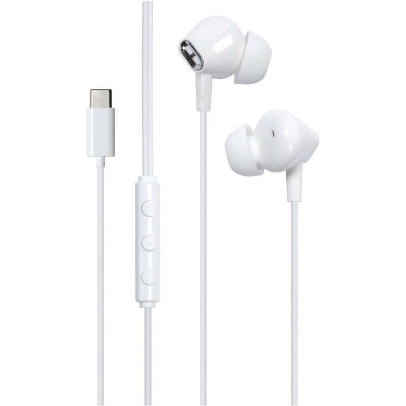 Bluetooth-гарнитура Vention Echo Lite USB-C In-Ear White (GBBWAV)