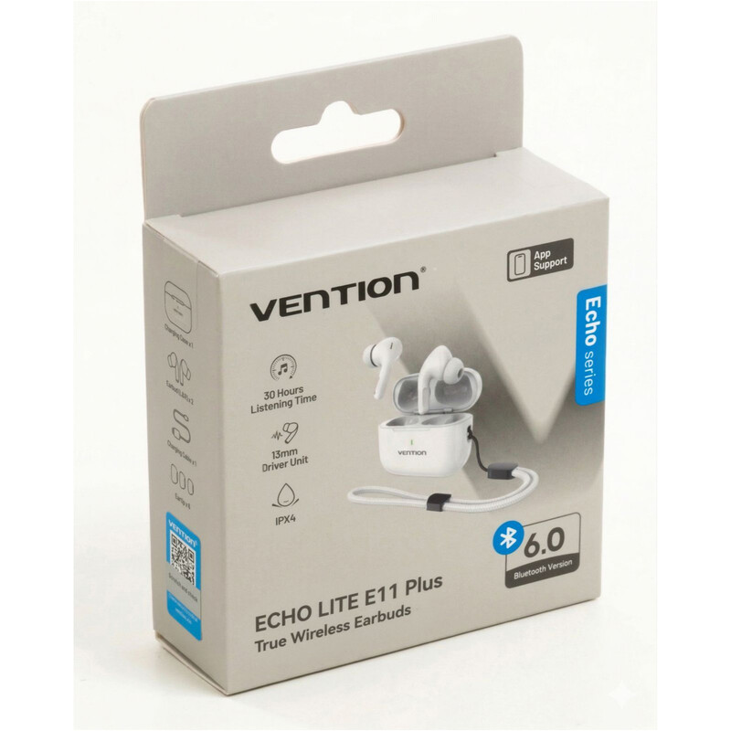 Bluetooth-гарнитура Vention Echo Lite E11 Plus White (NBVW0-Plus)