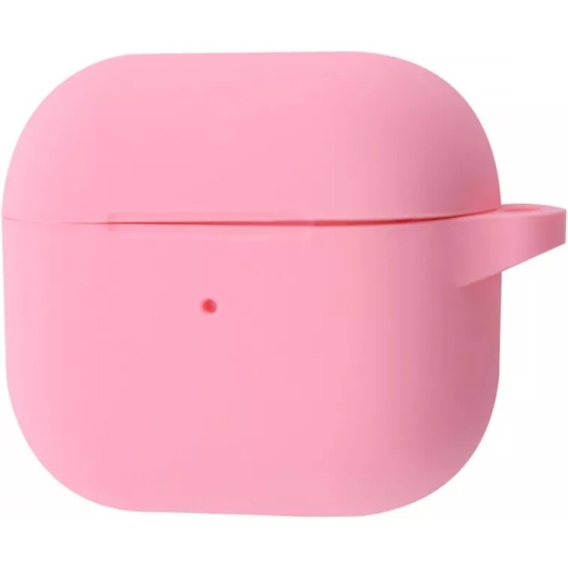 Чeхол PRC Silicone Case New для Apple AirPods 4 Pink