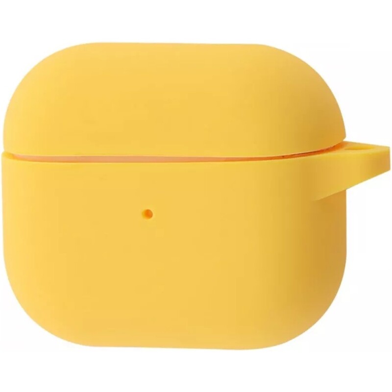 Чeхол PRC Silicone Case New для Apple AirPods 4 Yellow