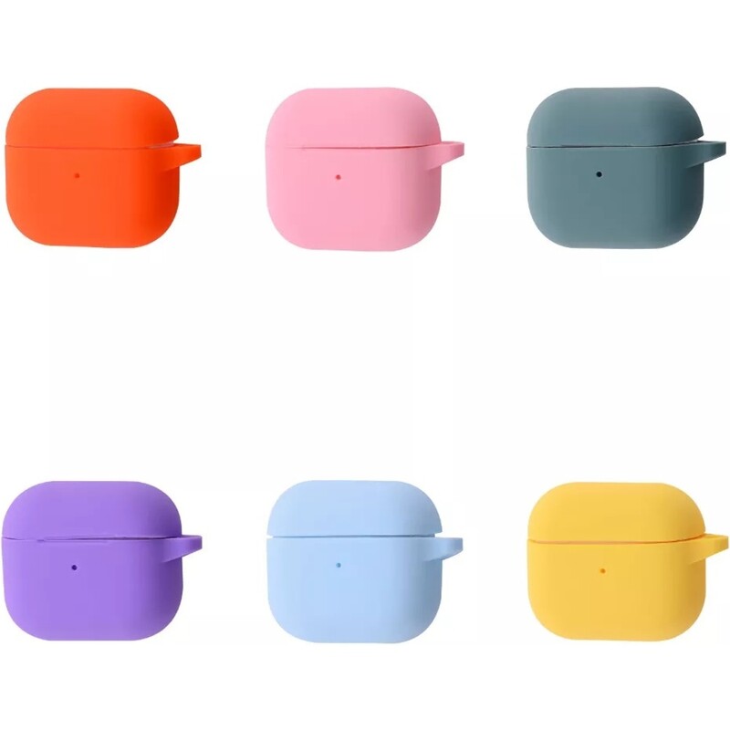 Чохол PRC Silicone Case New для Apple AirPods 4 Turquoise