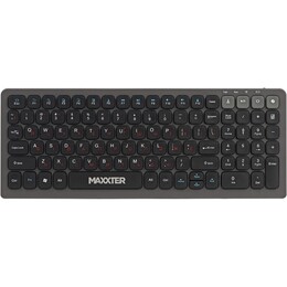 Клавiатура бездротова Maxxter KBW-C02B-UA Black