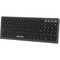 Фото - Клавиатура беспроводная Maxxter KBW-C02B-UA Black | click.ua