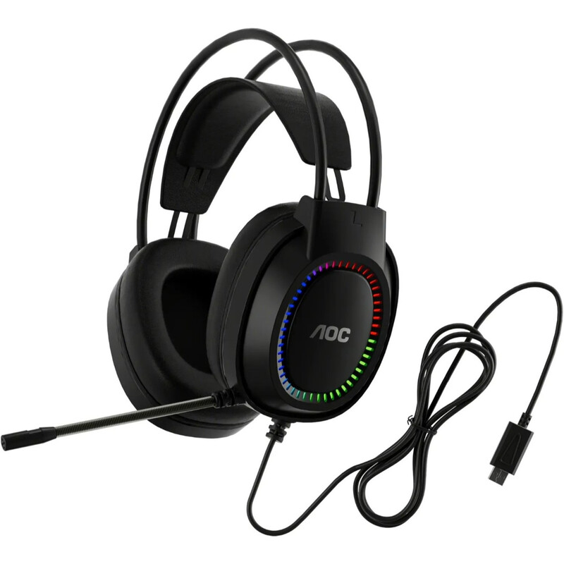 Гарнітура AOC ACG2500BK RGB Black (ACG2500BK/00)