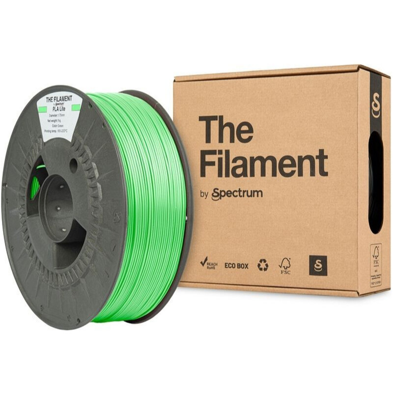 PLA-пластик The Filament для 3D-принтера 1.75 мм 1 кг, Green (TF-24222)