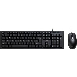 Комплект (клавіатура, миша) AOC KM160B USB UA Black (KM160B/97)
