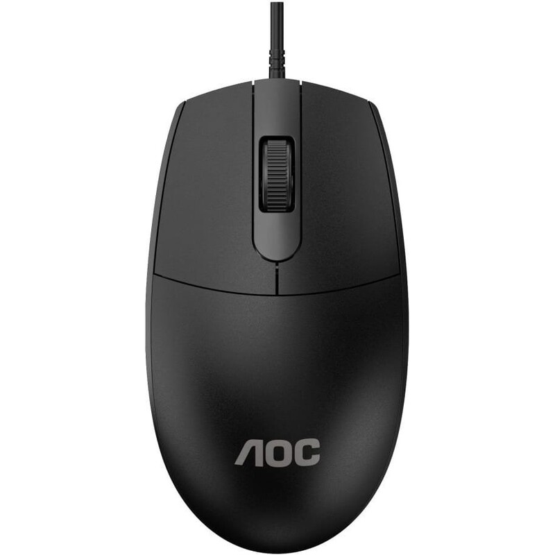 Комплект (клавіатура, миша) AOC KM160B USB UA Black (KM160B/97)