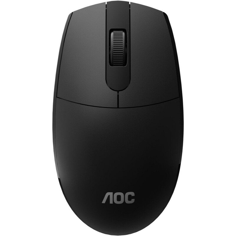 Комплект (клавіатура, миша) бездротовий AOC KM210B Wireless UA Black (KM210B/97)