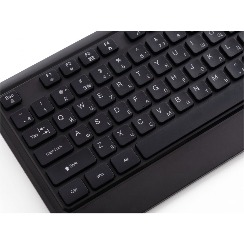 Комплект (клавіатура, миша) AOC KM220B USB UA Black (KM220B/97)