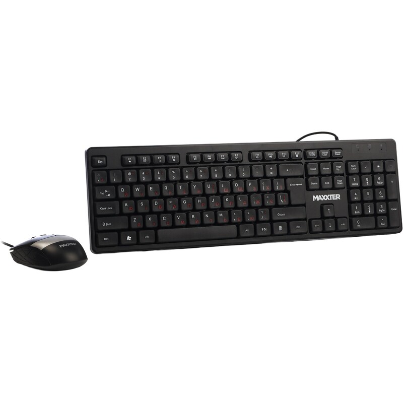 Комплект (клавиатура, мышь) Maxxter KMS-CM-03-UA