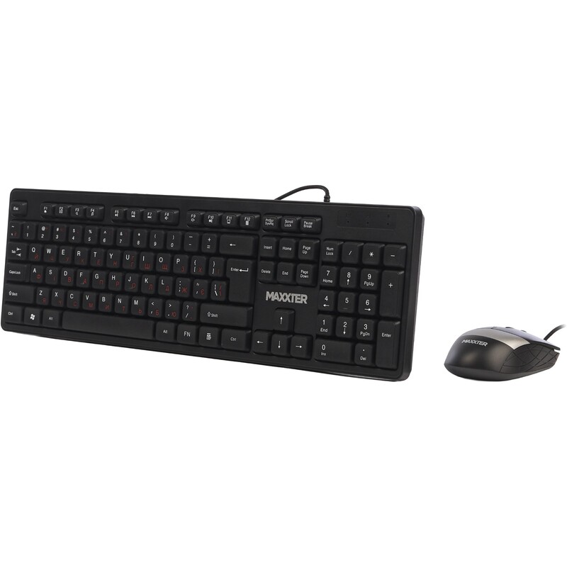 Комплект (клавиатура, мышь) Maxxter KMS-CM-03-UA