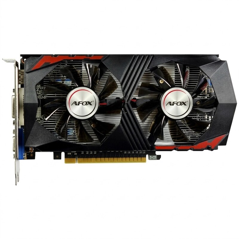 Видеокарта GF GTX750Ti 4GB GDDR5 Afox (AF750TI-4096D5H1-V2)