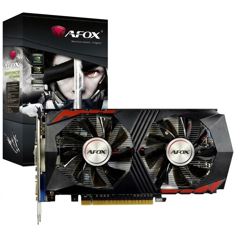 Видеокарта GF GTX750Ti 4GB GDDR5 Afox (AF750TI-4096D5H1-V2)