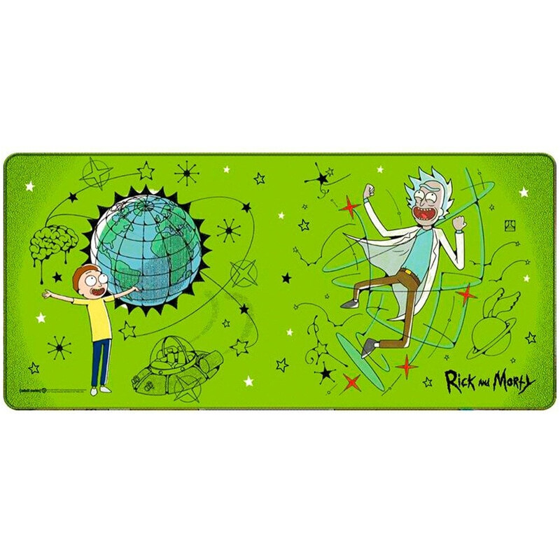 Iгрова поверхня Warner Brothers Rick and Morty Dimension C-137 XL (FWBMPRMORGREE25XL)