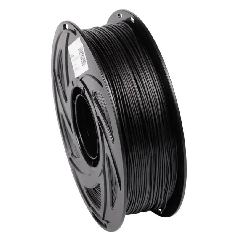 ABS-пластик BambuLab PLA Basic для 3D-принтера 1.75 мм 1 кг, чорний (BAMBUPLABK)