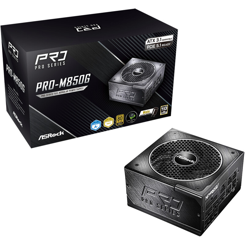 Блок живлення ASRock Pro Series PRO-M850G 850W