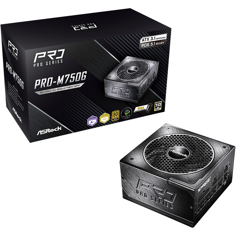 Блок живлення ASRock Pro Series PRO-M750G 750W