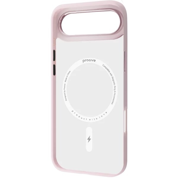 Чохол-накладка Proove Essence Case with Magnetic Ring для Apple iPhone 17 Air Pink Sand (PCECIP17AR28)