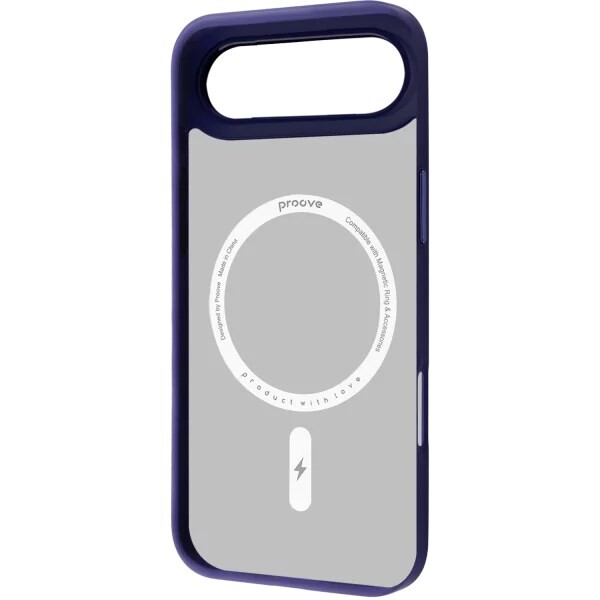 Чехол-накладка Proove Essence Case with Magnetic Ring для Apple iPhone 17 Air Midnight Blue (PCECIP17AR08)