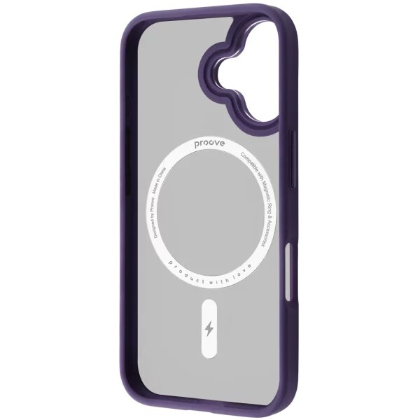 Чохол-накладка Proove Essence Case with Magnetic Ring для Apple iPhone 17 Deep Purple (PCECIP170004)