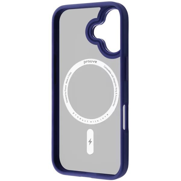 Чохол-накладка Proove Essence Case with Magnetic Ring для Apple iPhone 17 Midnight Blue (PCECIP170008)