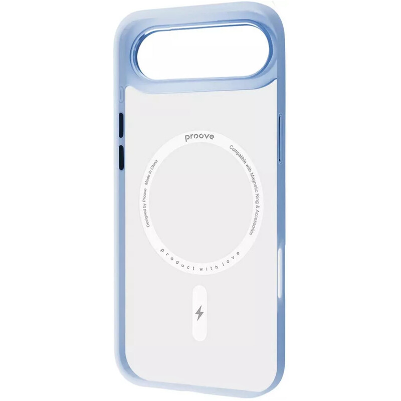 Чехол-накладка Proove Essence Case with Magnetic Ring для Apple iPhone 17 Air Sierra Blue (PCECIP17AR11)