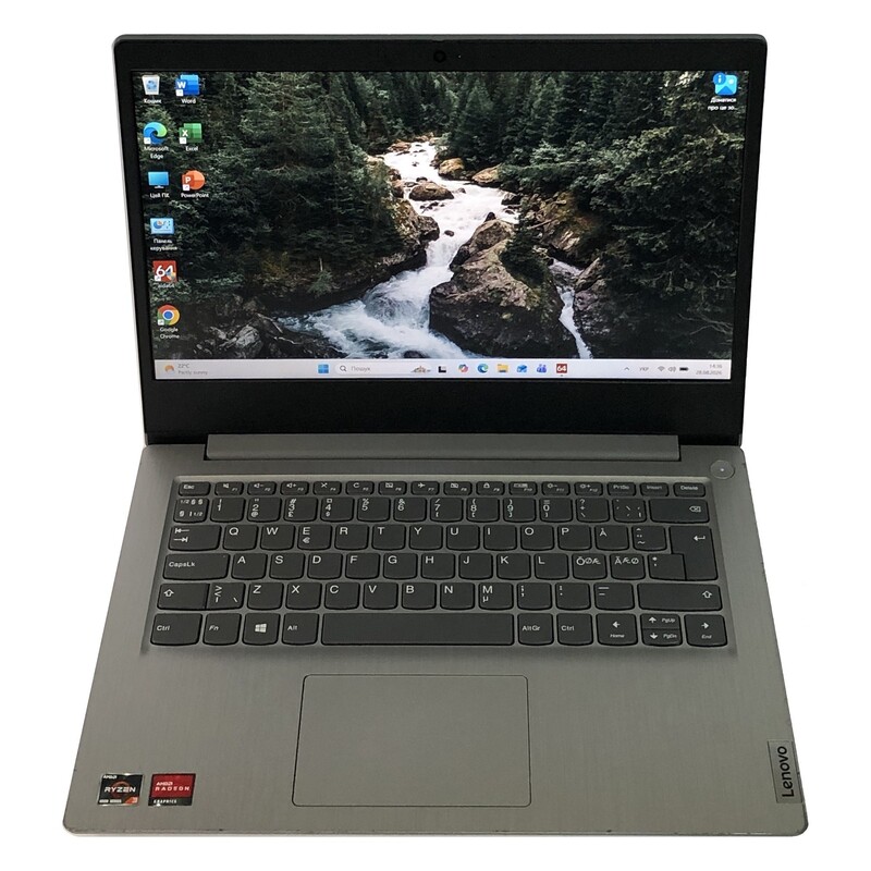 Ноутбук Lenovo IdeaPad 3 14ARE05 / 14" FullHD IPS / AMD Ryzen 3 4300U / 8GB / 256GB SSD / Win11 - Б/в