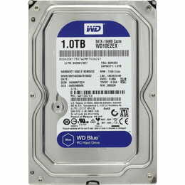 Накопичувач HDD SATA 1.0TB WD Blue 7200rpm 64MB (WD10EZEX)