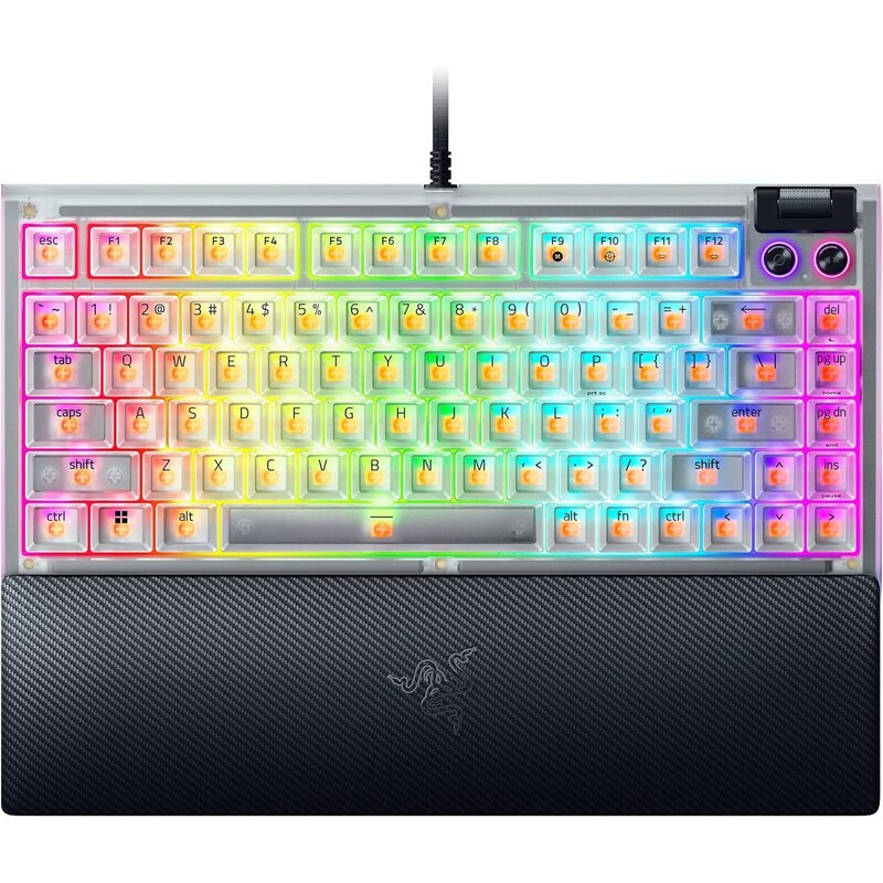 Клавиатура Razer BlackWidow V4 75% Phantom White (RZ03-05003500-R3M1)