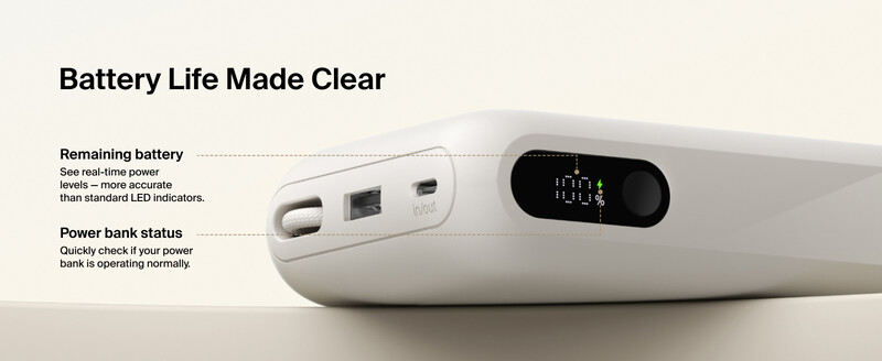 Універсальна мобільна батарея Belkin UltraCharge 20000mAh 45W Sand (BPB030HQSA)