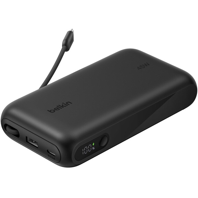 Универсальная мобильная батарея Belkin UltraCharge 20000mAh 45W Black (BPB030HQBK)