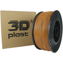 PETG-пластик 3Dplast для 3D-принтера 1.75 мм 3 кг, Coyote (3DPTG1753KYT)