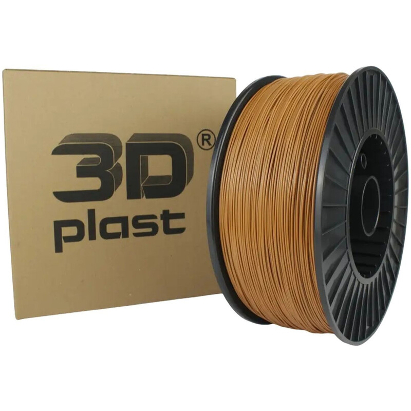 PETG-пластик 3Dplast для 3D-принтера 1.75 мм 3 кг, Coyote (3DPTG1753KYT)