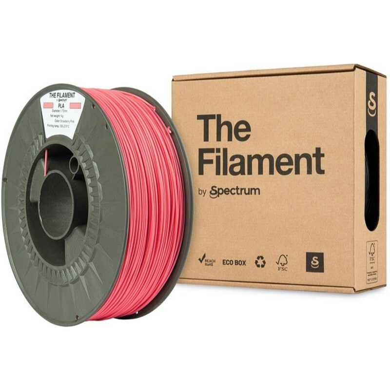 PLA-пластик Filament для 3D-принтера 1.75 мм 1 кг, Strawberry (TF-24013)