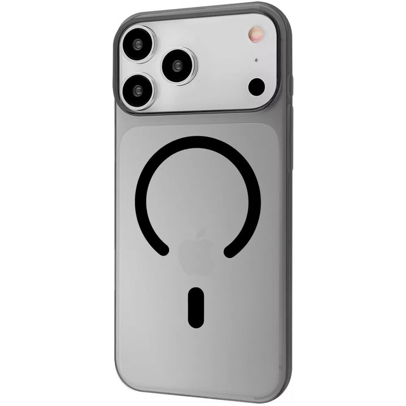 Чехол-накладка Proove Crystal Case with Magnetic Ring для Apple iPhone 18 Pro Max Black (PCCCIP18PM02)