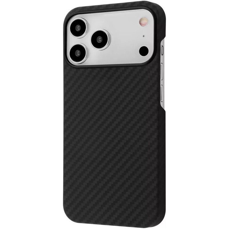 Чехол-накладка Proove Carbon Slim with Magnetic Ring для Apple iPhone 17 Pro/18 Pro Black (PCCSIP17P002)