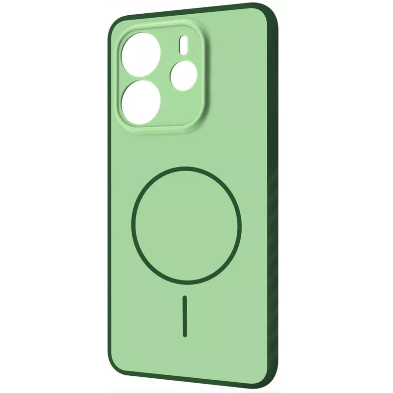 Чохол-накладка Proove Softline Case with Magnetic Ring для Xiaomi Redmi Note 14 4G (Global) 163.3mm Green