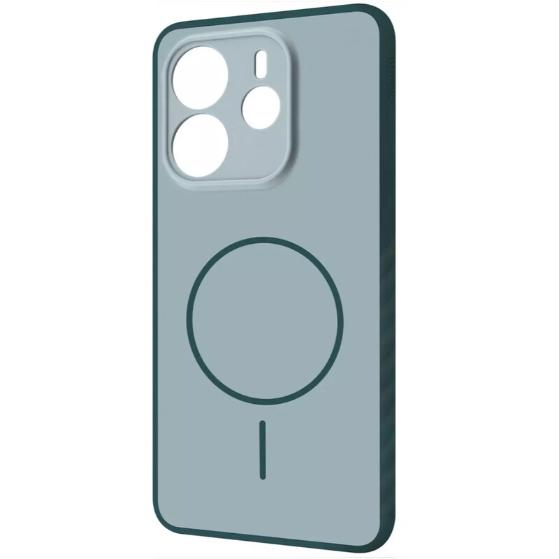 Чехол-накладка Proove Softline Case with Magnetic Ring для Xiaomi Redmi Note 14 4G (Global) 163.3mm Blue