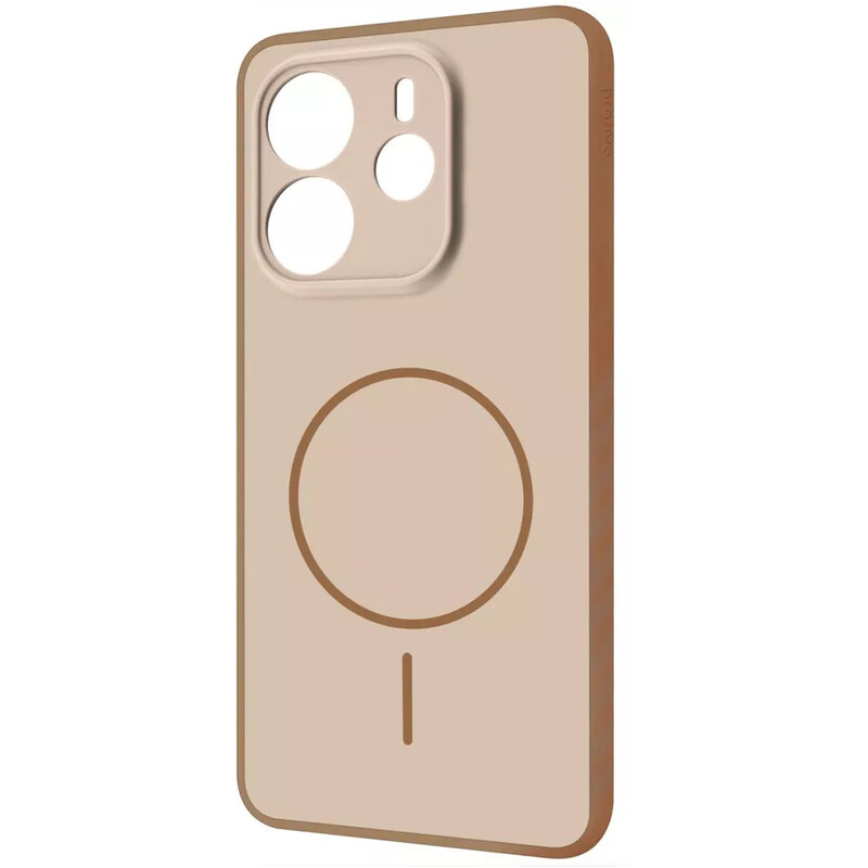 Чохол-накладка Proove Softline Case with Magnetic Ring для Xiaomi Redmi Note 14 4G (Global) 163.3mm Beige