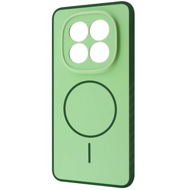 Чехол-накладка Proove Softline Case with Magnetic Ring для Xiaomi Redmi Note 15 Pro 4G Green