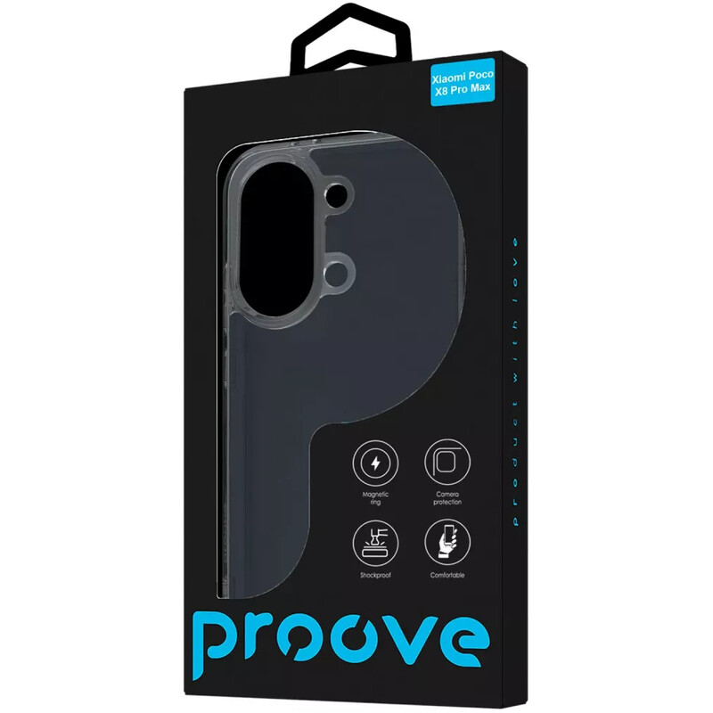 Чохол-накладка Proove Sphere Case для Poco X8 Pro Max Transparent (PCSPXPXMX801)