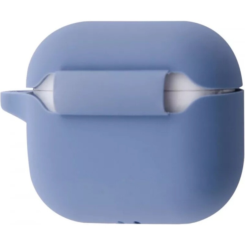 Чохол PRC Silicone Case New для Apple AirPods 4 Lavender Gray