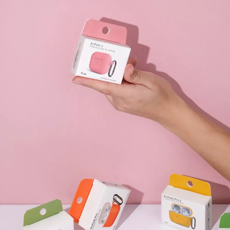 Чохол PRC Silicone Case New для Apple AirPods 4 Red
