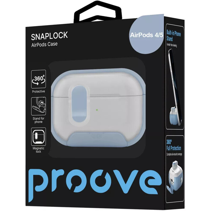Чохол Proove SNAPLOCK для Apple AirPods 4/5 Sky Blue (PCSLAR050017)