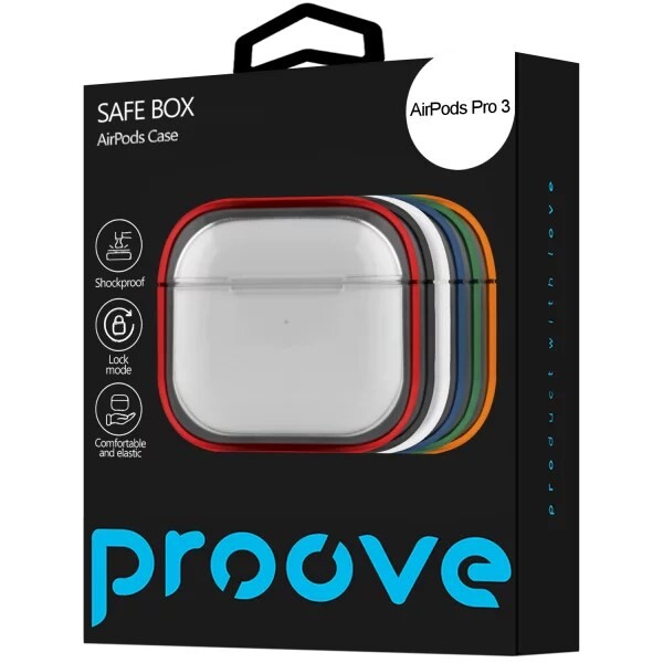 Чохол Proove Safe Box Case для Apple AirPods Pro 3 White (PCSBARP30014)